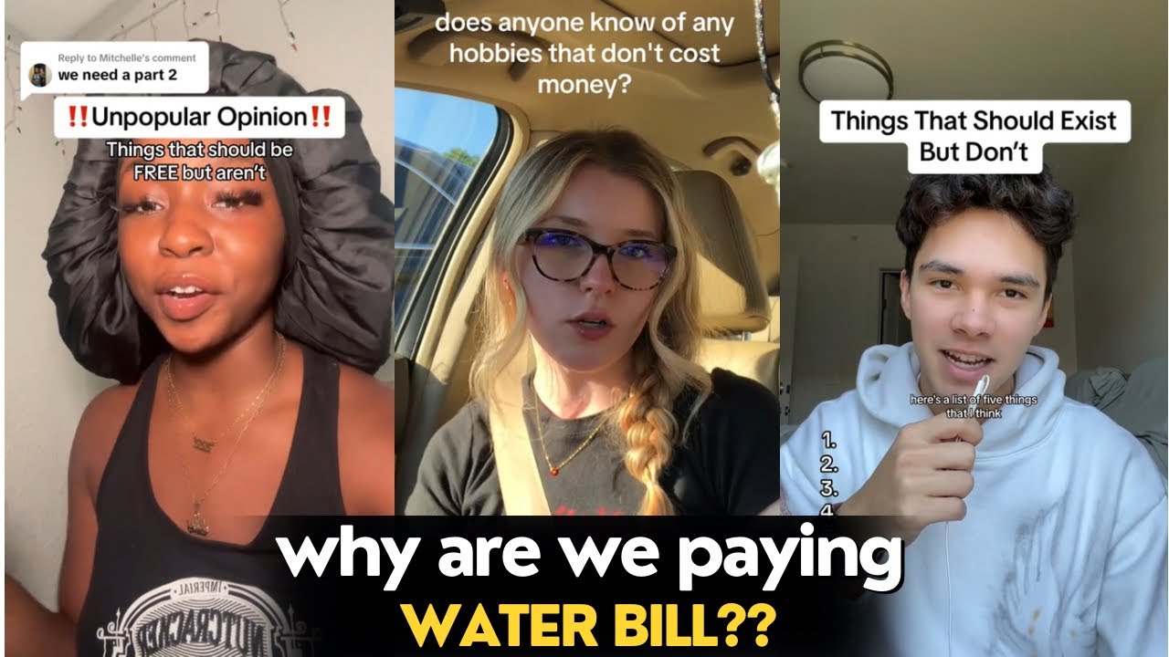 Things That Should Be Free But Are Not |Tiktok Rants Spending Money