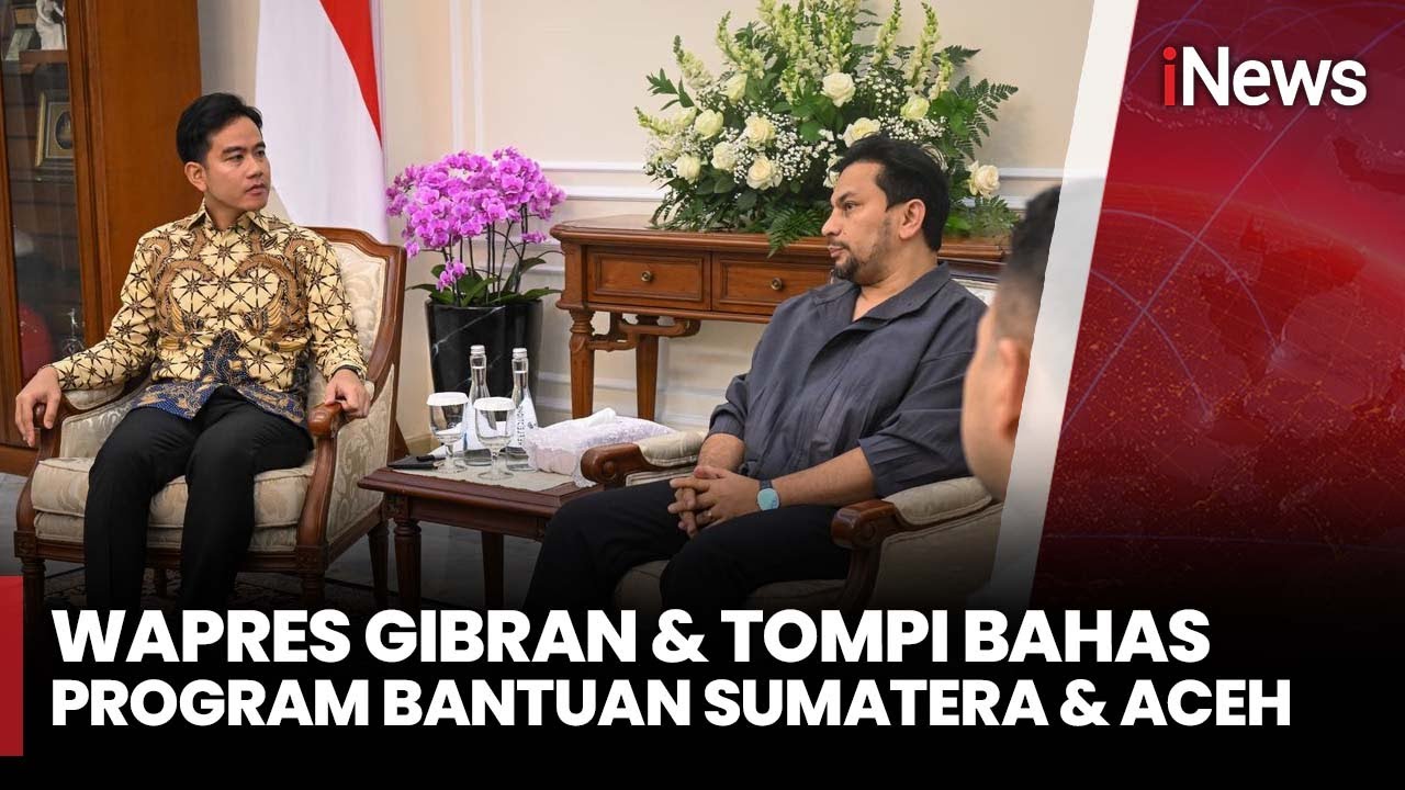 Dokter Tompi Bertemu Wapres Gibran, Bahas Program Ramadan di Sumatera & Aceh | iNews Room 6/1