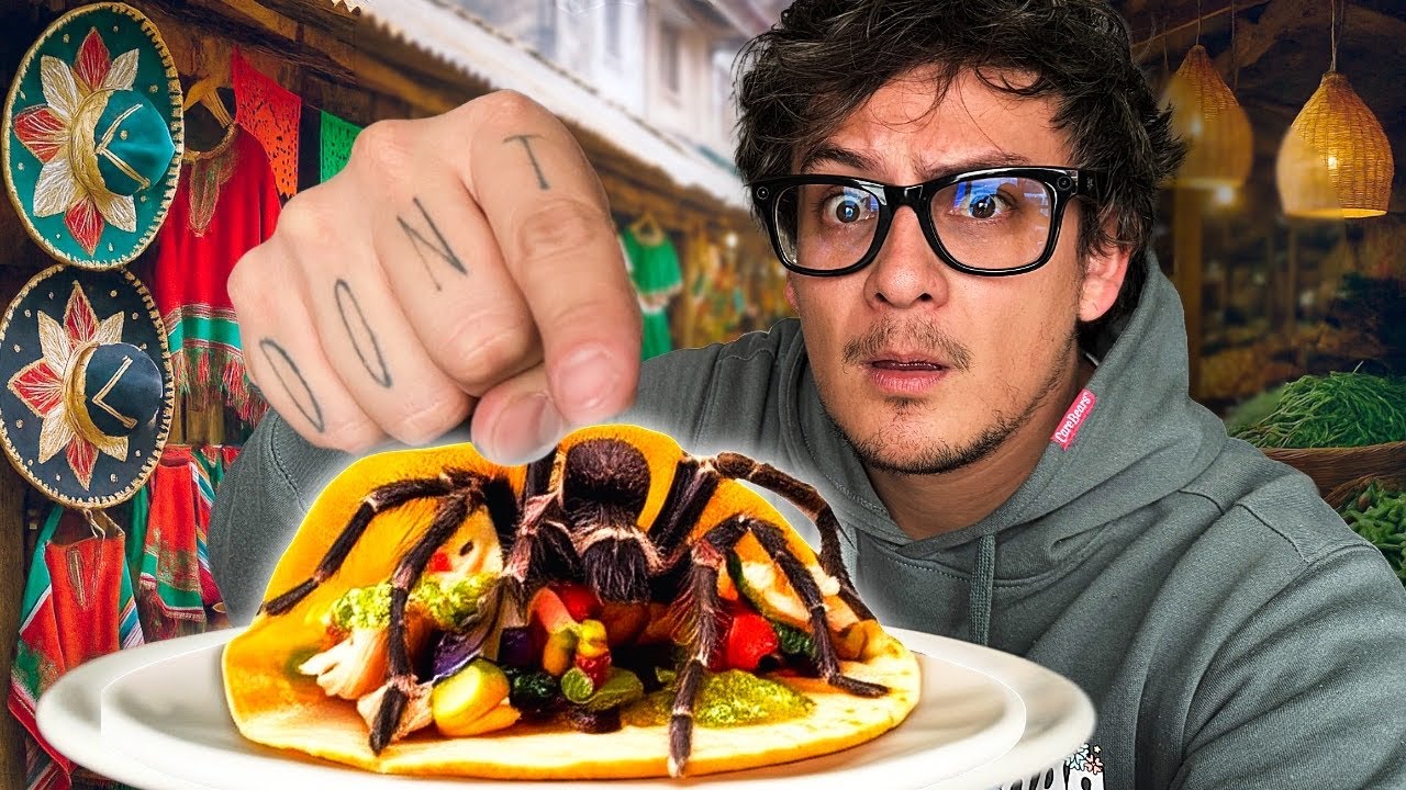 Probe los tacos MÁS RAROS de Mexico.