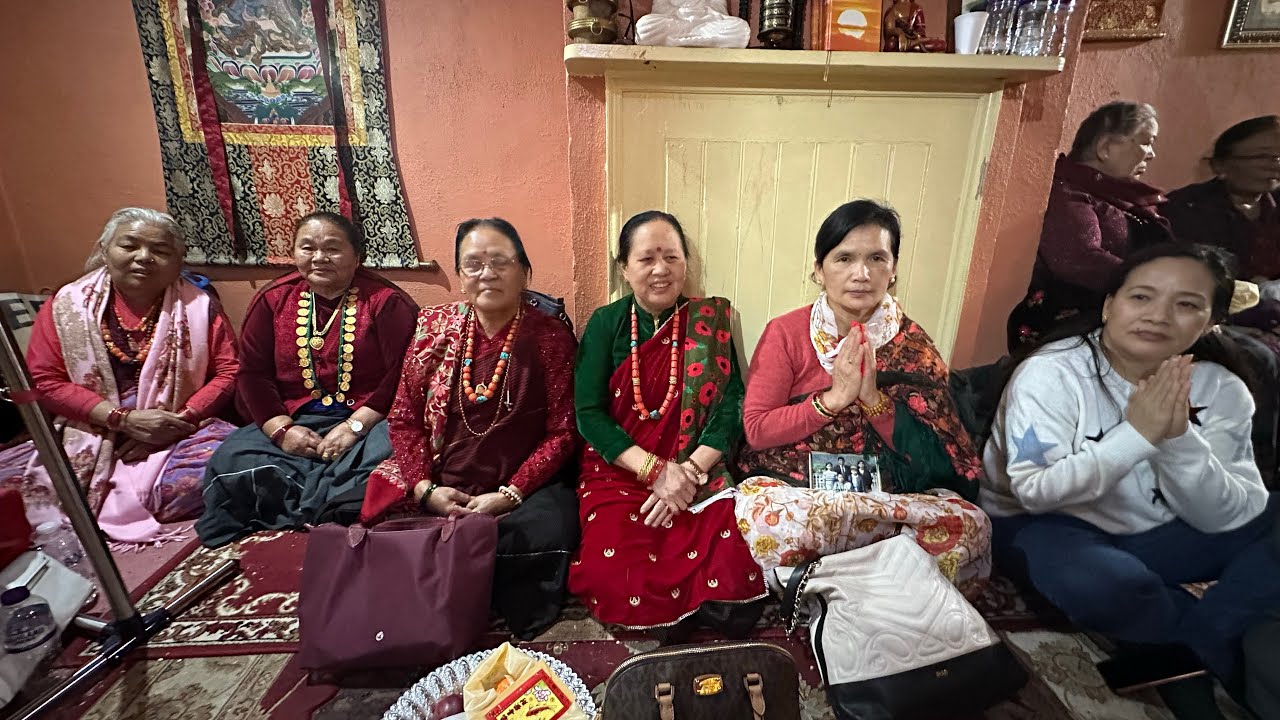 तमु(गुरुङ)हरुको महान पर्व ल्होसार /ल्होछार को  ग्राहा शान्ति पुजा थाउजन बुद्ध युके