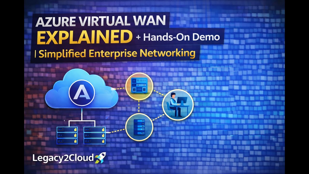 Azure Virtual WAN Explained + Hands-On Demo | Simplified Enterprise Networking