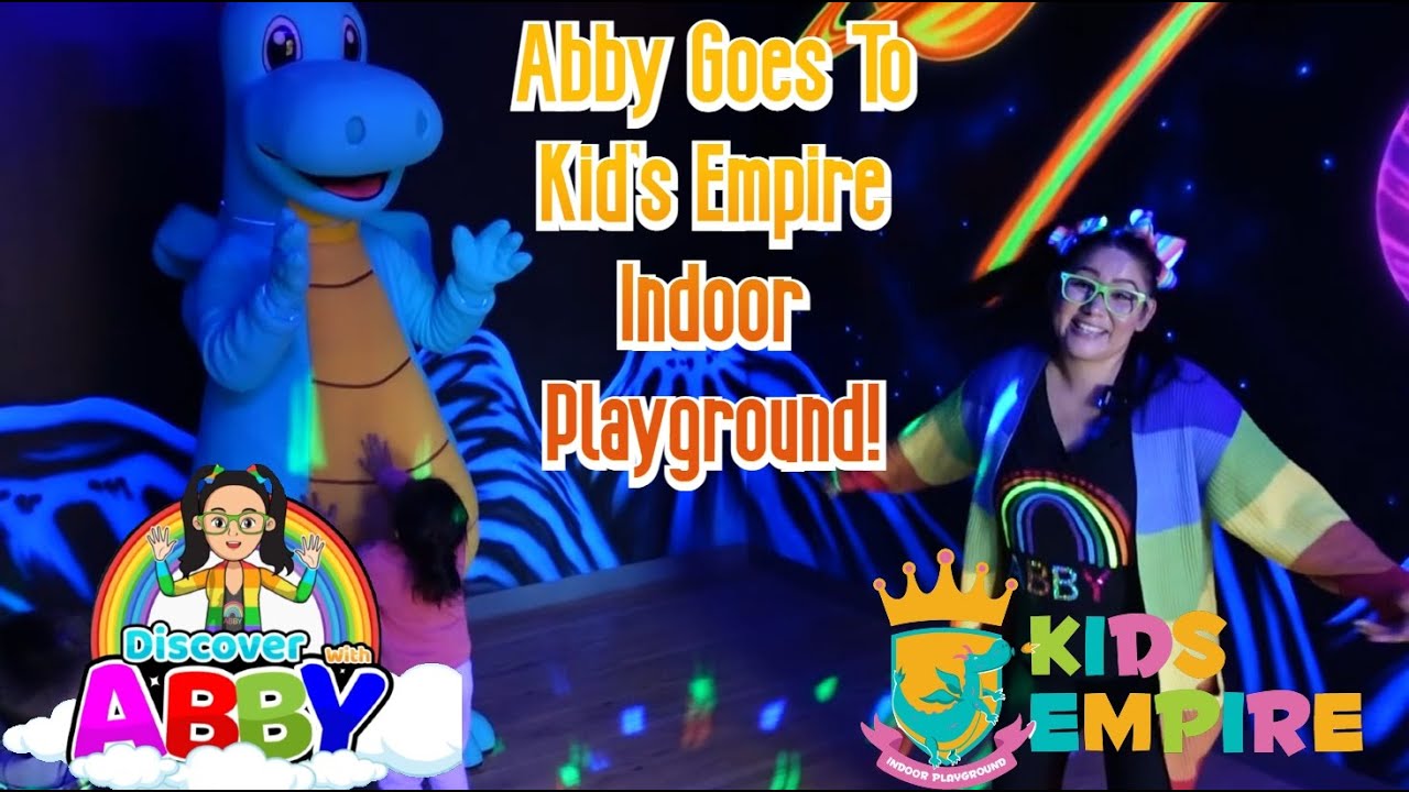 Learning With Abby At An Indoor Playground For Kids | Educational