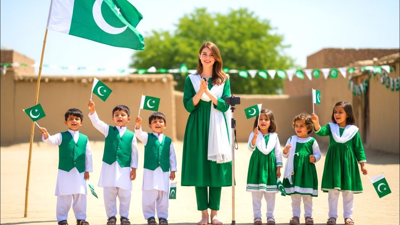 14 August Pakistan Independence Day Celebration | 14 August 2025  |  AI Girl 14 August Vlog