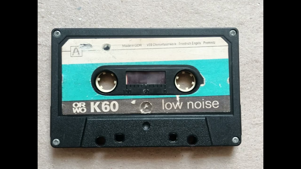 Nagrania z radia - new wave , rock , pop , itp. 1984r(?) / ORWO K60 low  noise / A & B