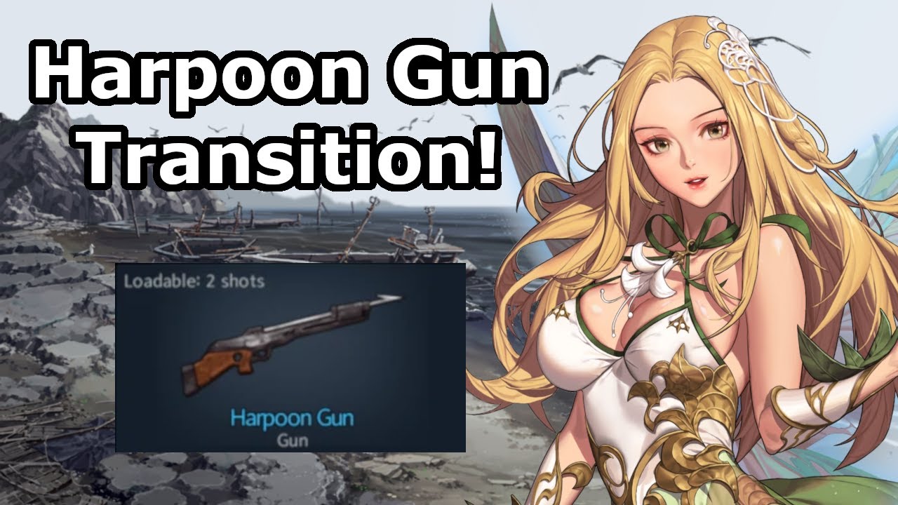 Harpoon Gun Transition! | Jenny | Immortal Soul: Black Survival