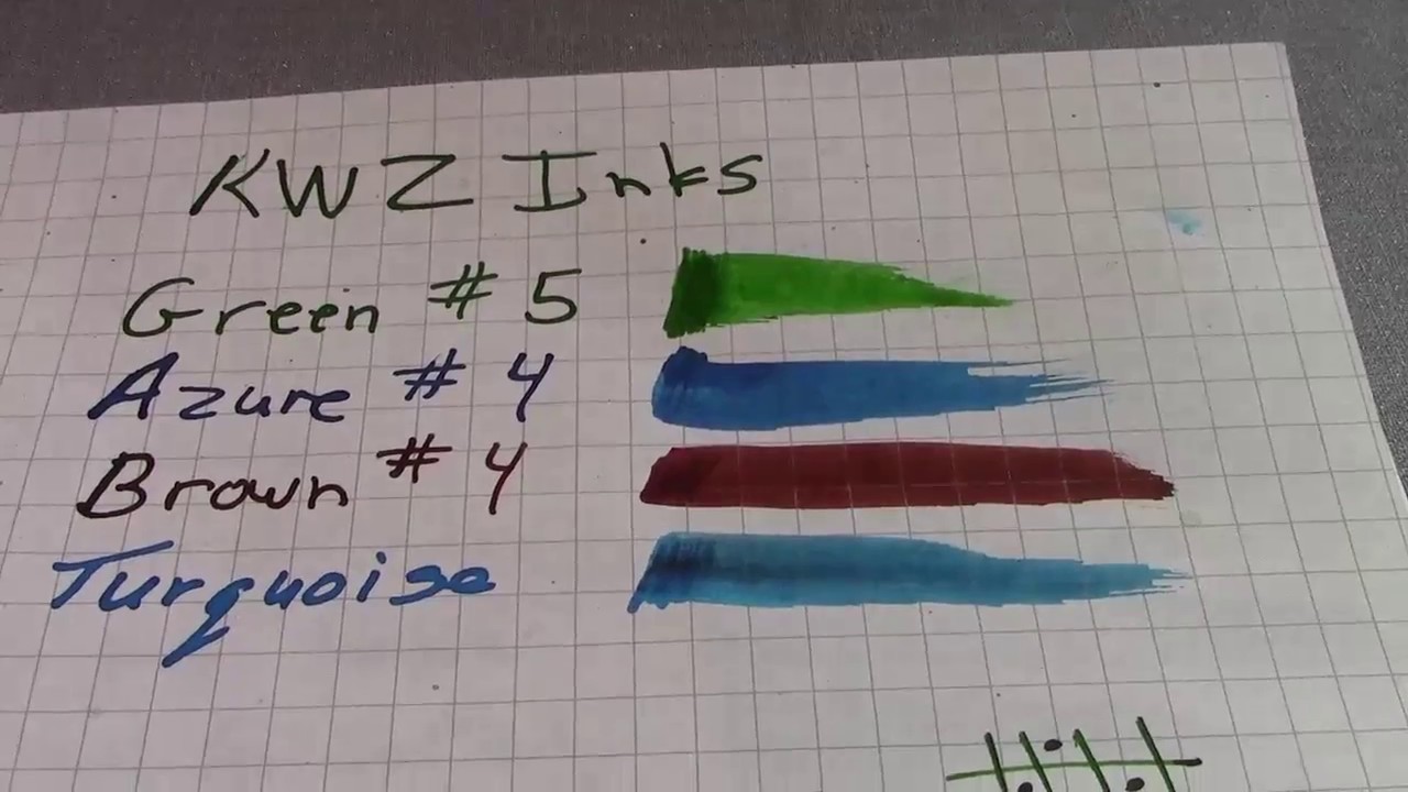 KWZ Regular Inks - 4 colors