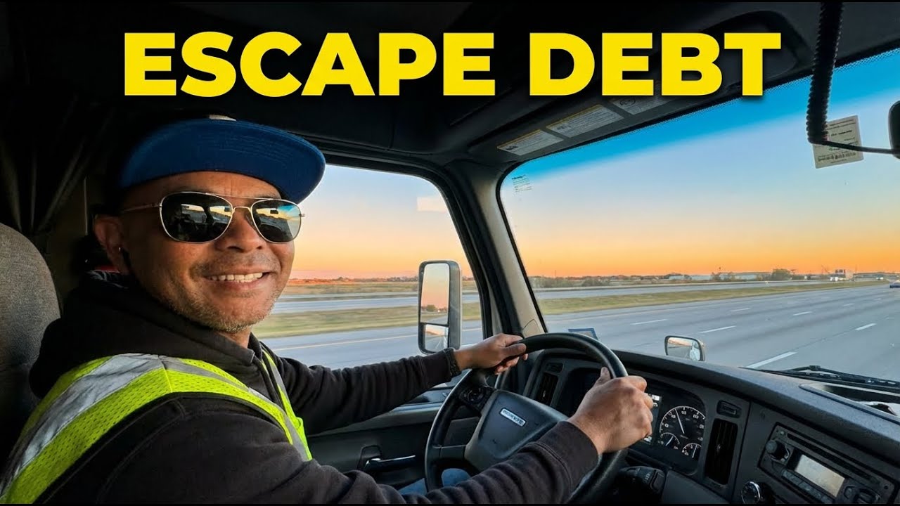 “I Chose Truck Driving to Escape Debt | My Real Journey Starts Now”