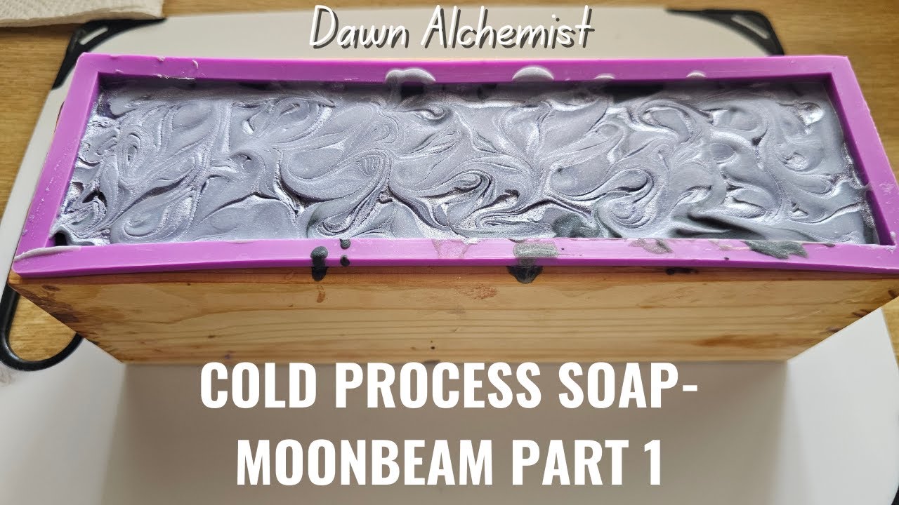 Cold Process Soap Mixing- Moonbeam Part 1