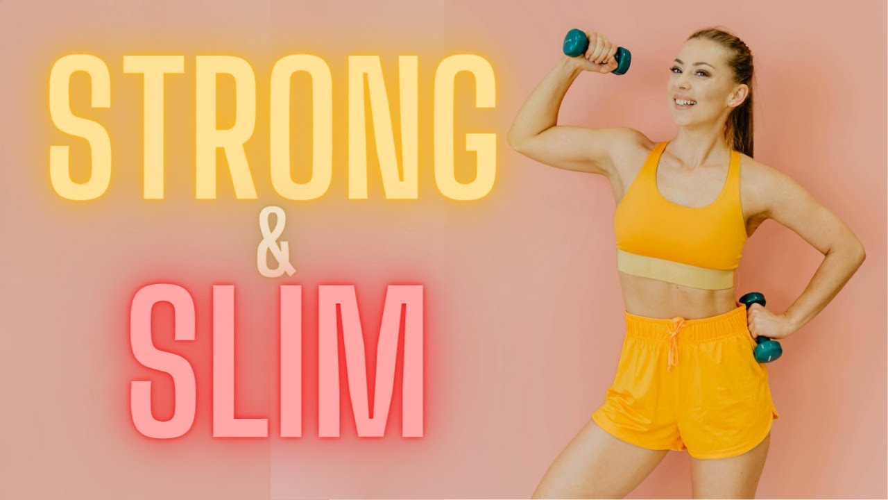 Strong&Slim- Siła i Sylwetka/ Trening z obciążeniem na CAŁE CIAŁO *pełny trening*