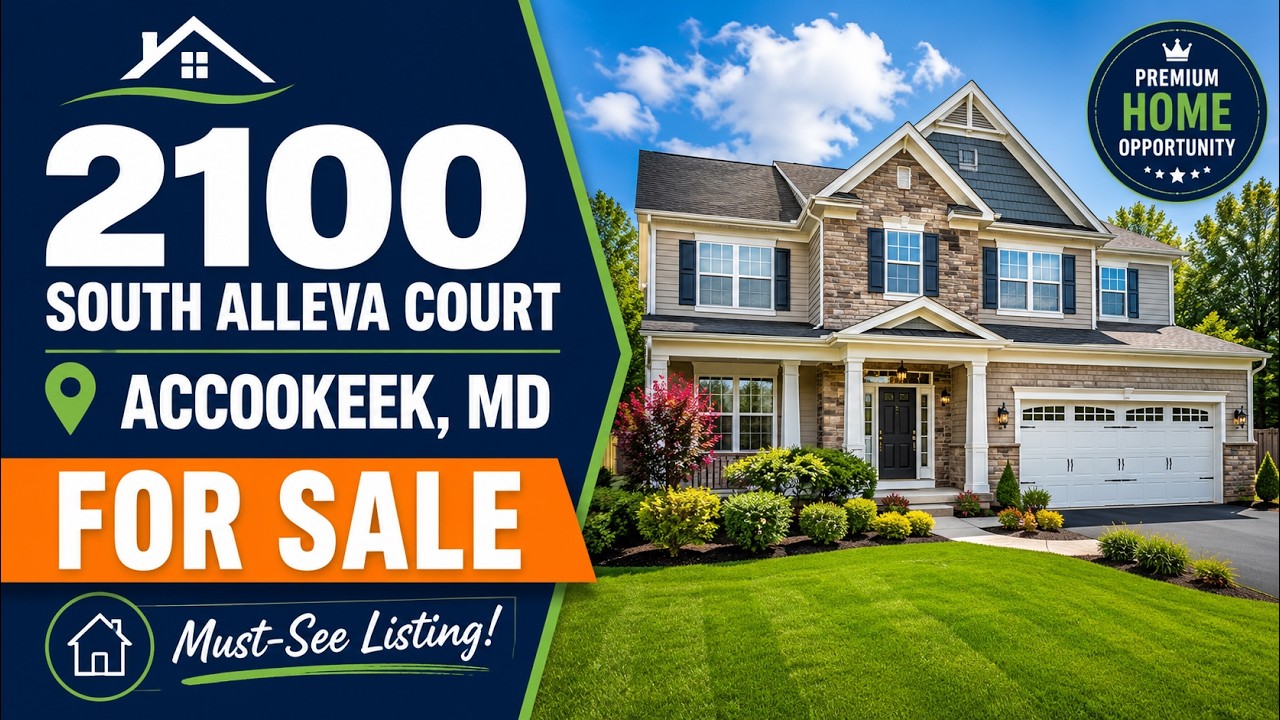 2100 South Alleva Court Accokeek Md/Accokeek Md homes for sale