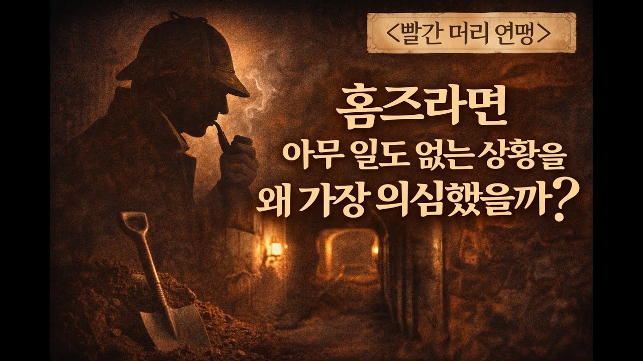 평범해 보이는 제안이 가장 위험한 이유   The Red Headed League (빨간 머리 연맹)