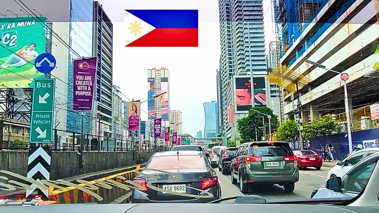 DRIVING FROM NAIA TERMINAL 3 ARRIVAL TO EDSA SHAW BLVD