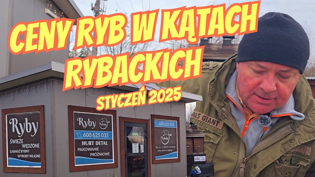 CENY RYB W KĄTACH  RYBACKICH  - STYCZEŃ 2025
