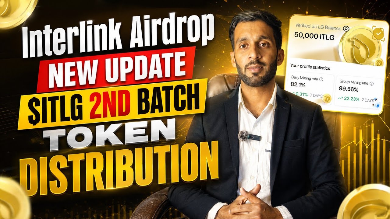 📌INTERLINK AIRDROP●27 JULY NEW UPDATE || $ITLG 2ND BATCH DISTRIBUTION START🤯