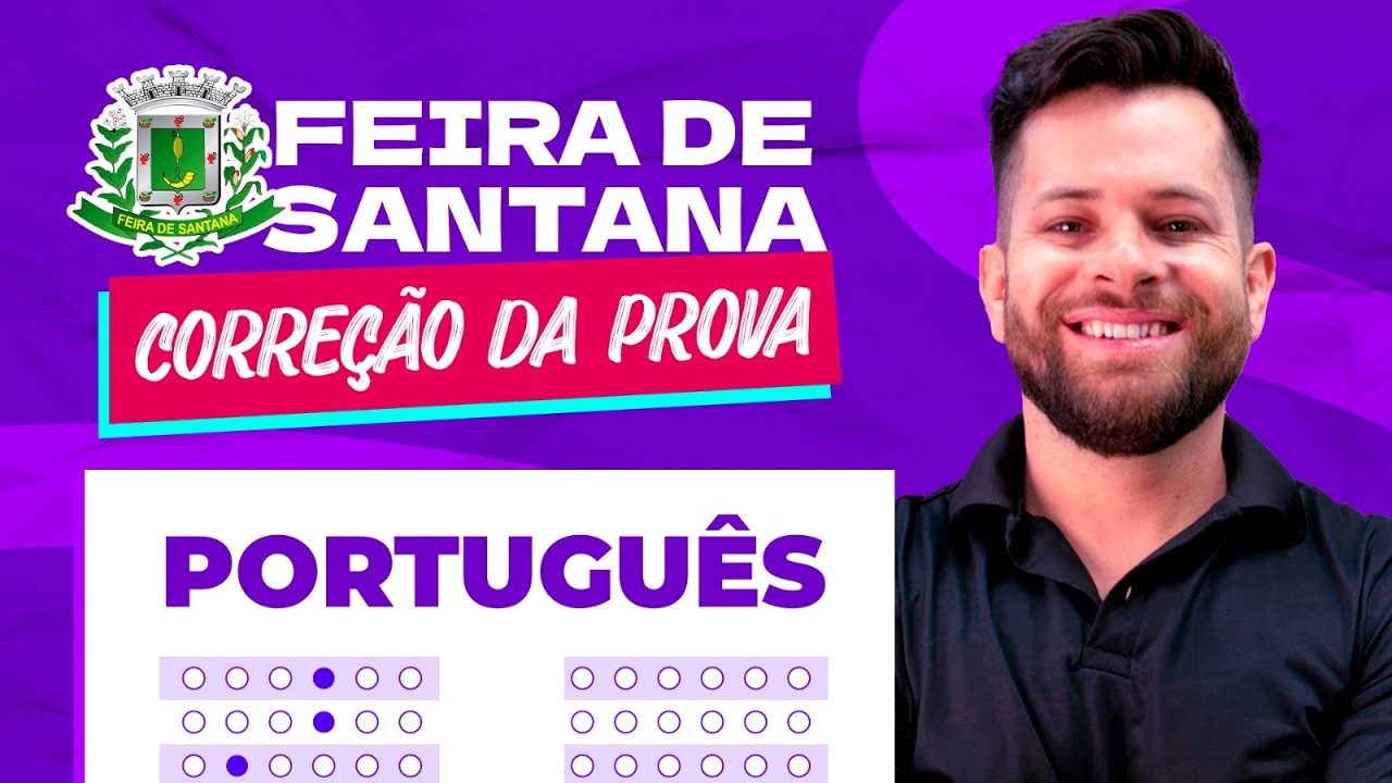 Gabarito Extraoficial: Português da Prefeitura de Feira de Santana (IDECAN)