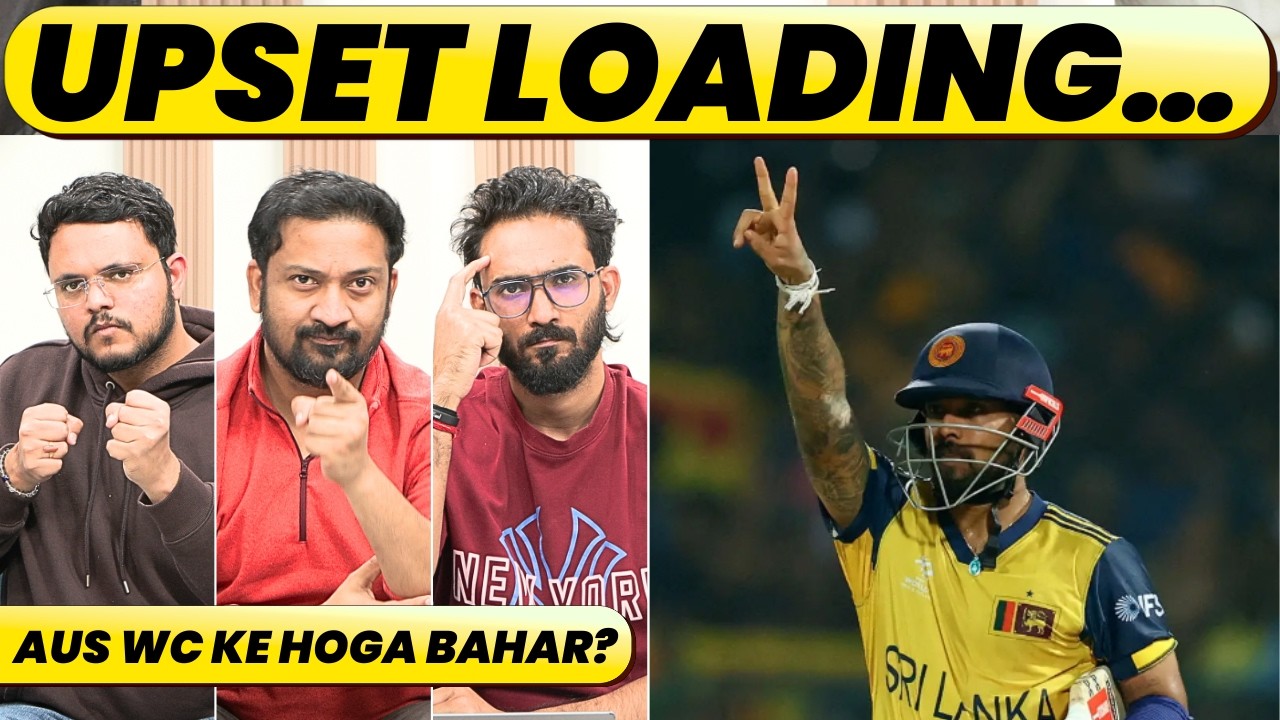 🔴104/1 in 8.3 Overs to 181 All Out..Head-Marsh Ki Good Start Ke Baad Australia Collapse..SL Winning?