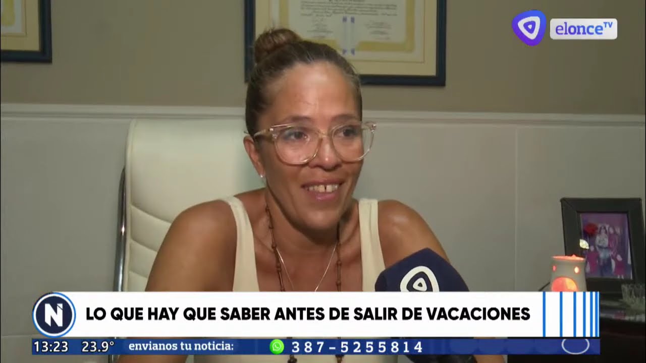 Vacaciones: recomendaciones para salir