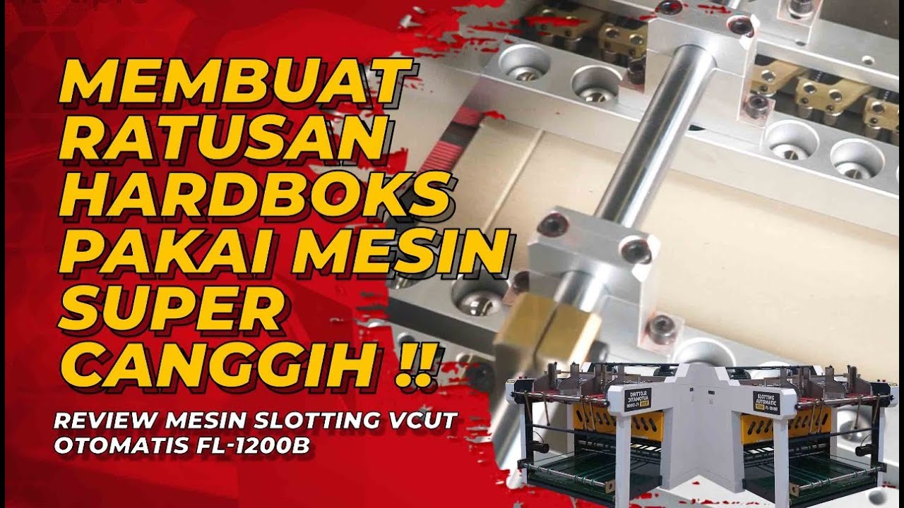 Review Mesin Slotting V-Cut TERBARU, Auto Input dan Bisa Produksi SUPER CEPAT !! - maxipro.co.id