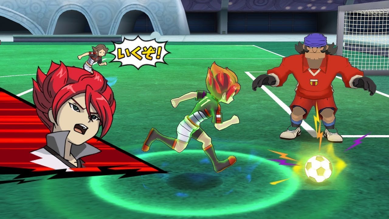 Inazuma Eleven Go Strikers 2013: Aliea Academy Vs Orpheus Wii 1080p (Dolphin/Gameplay)