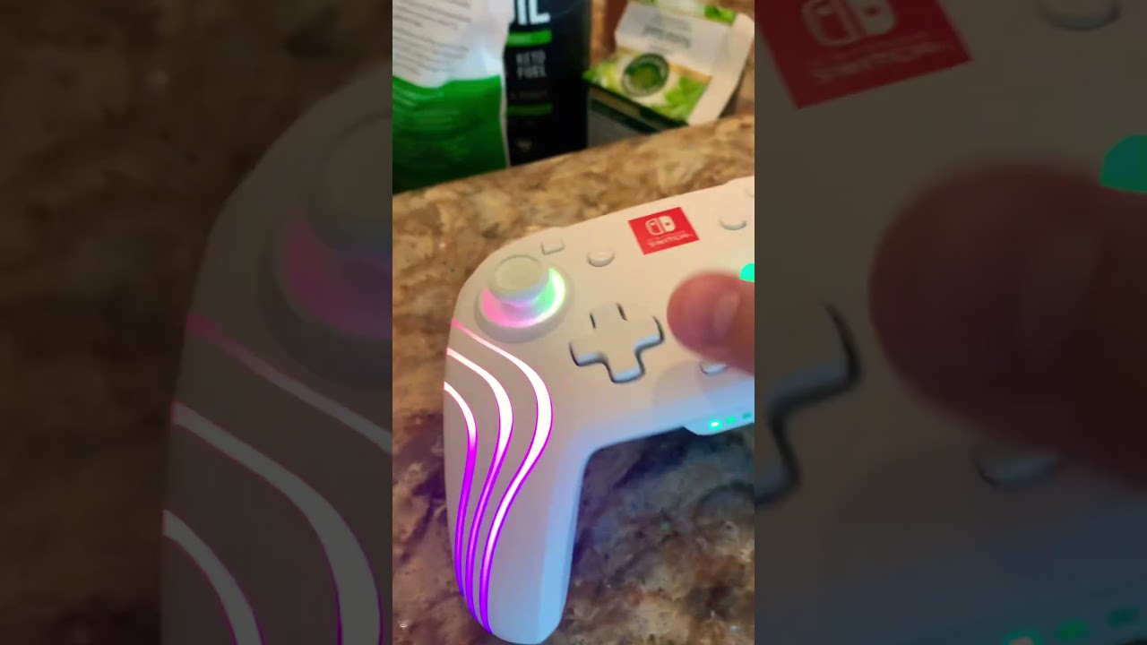 PDP Afterglow Wave Nintendo Switch Pro Controller