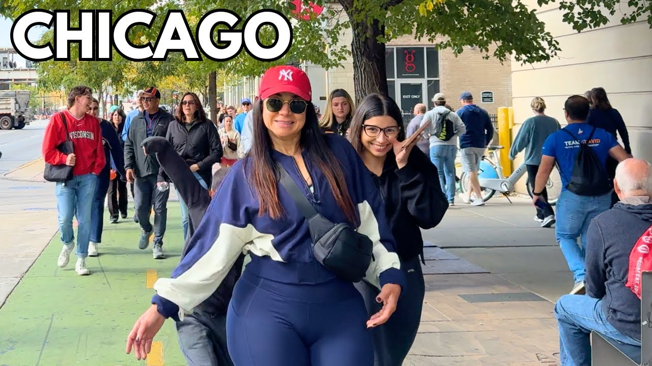 2024 Chicago Marathon Day Experience Walking Tour | 4k 60fps HDR