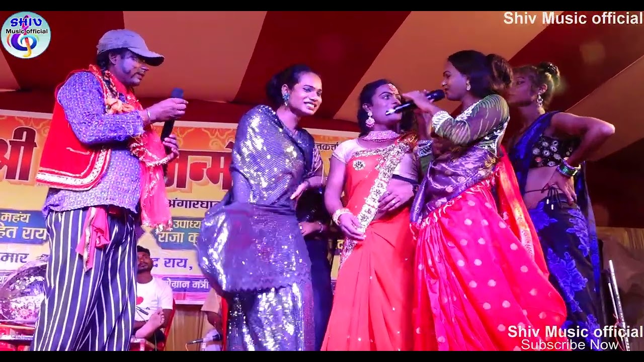 सुपरहिट नाच सती कौवा हकनी भाग- 07 बिजली विदेशिया नाच पार्टी  कृष्णा जन्माष्टमी मेला अंगारघाट में