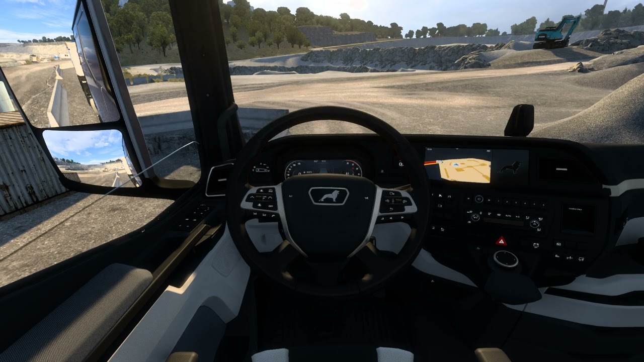 Testando o MAN TGX 33.360 no puxe de areia 24 Ton ETS2 1.51