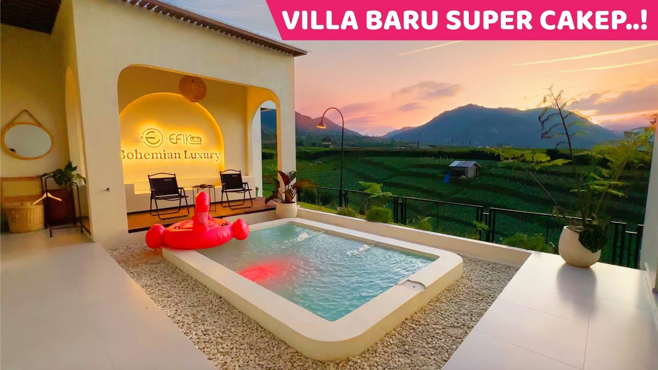 VILLA BARU SECAKEP INI DI DIENG...! Efik Villa 2025 Review | Villa bagus dan mewah di Dieng