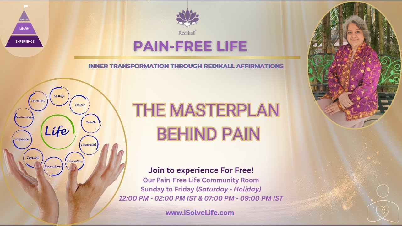 Pain-Free Life: The Masterplan behind pain