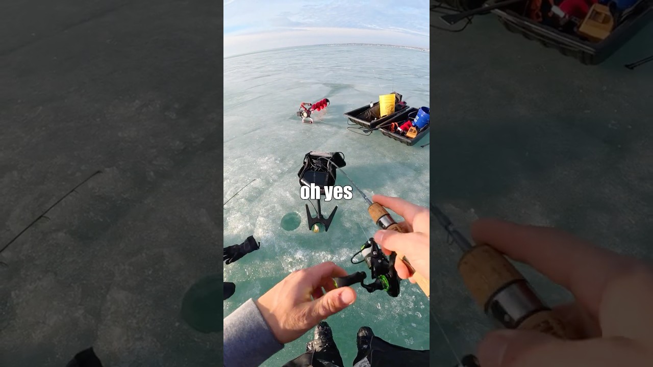 Ice Fishing for Perch🎣