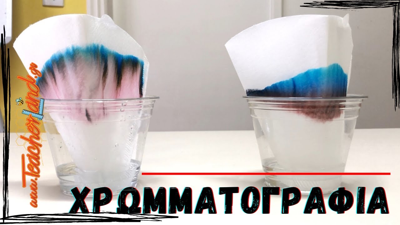 Χρωματογραφία (πείραμα διαχωρισμού μειγμάτων)
