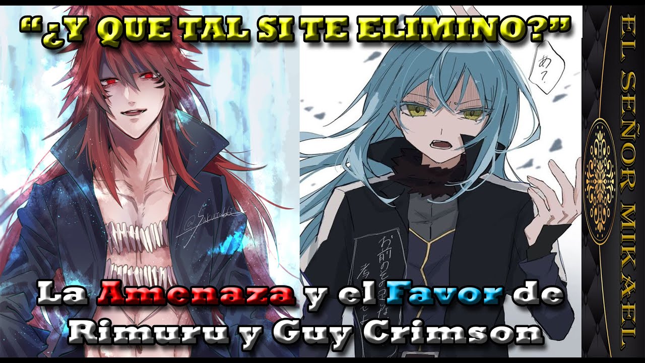 "RIMURU... NECESITO QUE ME HAGAS UN FAVOR"