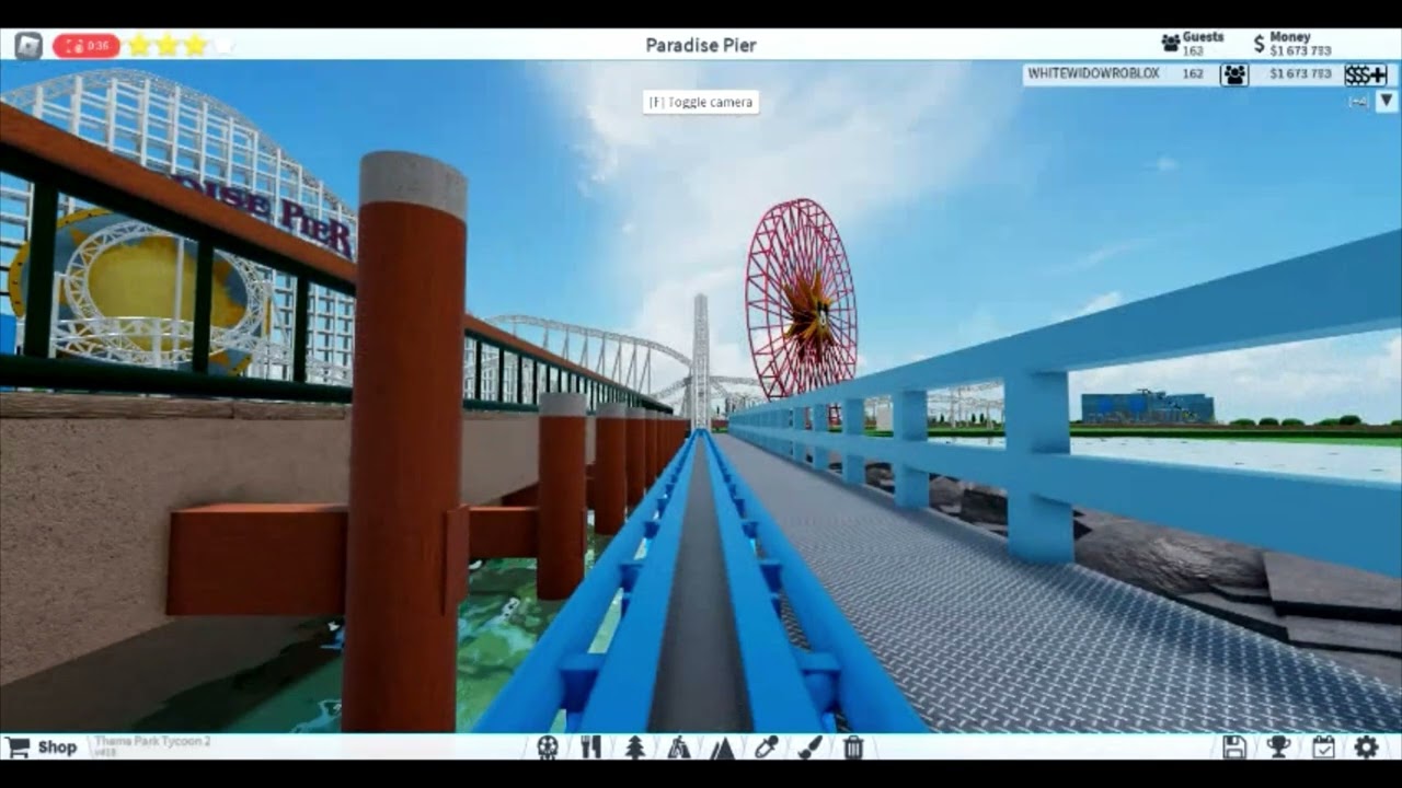 California Screamin' TEST Theme Park Tycoon 2
