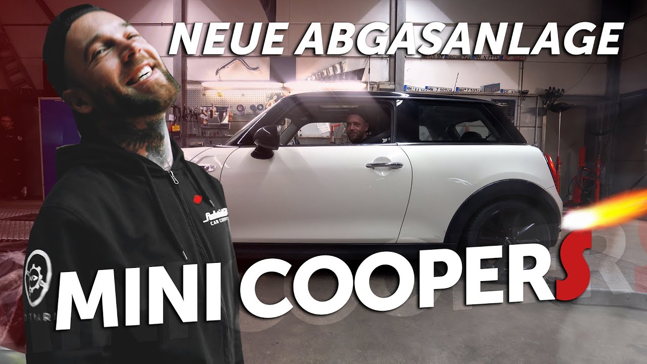 Mini Cooper S Abgasanlage mit Klappensteuerung | GoPro POV Einbau! 😎