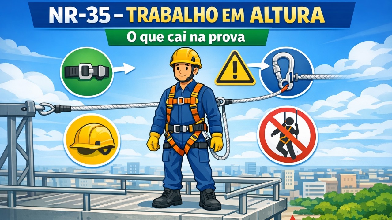 NR-35 TRABALHO EM ALTURA | Segurança do Trabalhador