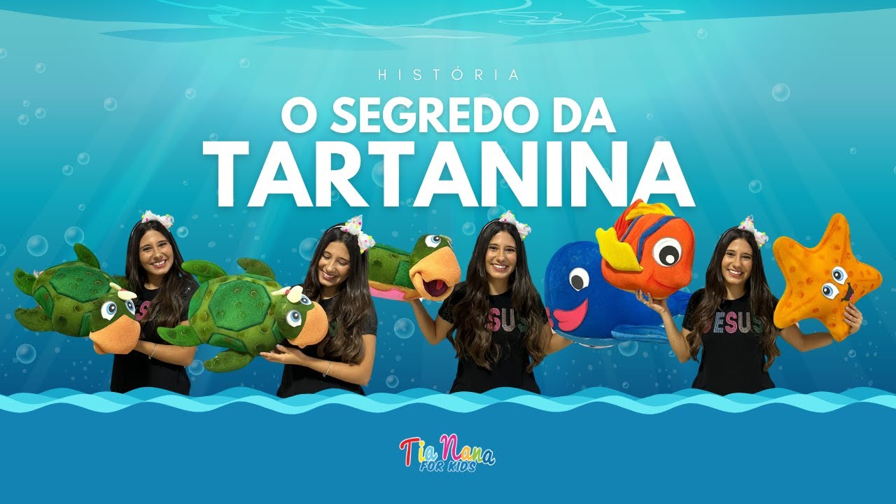 O segredo da tartanina (História de prevenção ao abuso infantil) Tia Nana