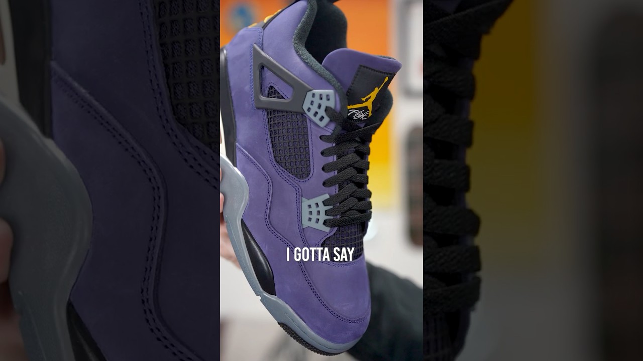 MY FAVORITE THING ABOUT THE JORDAN 4 LAKESHOW SNEAKERS!