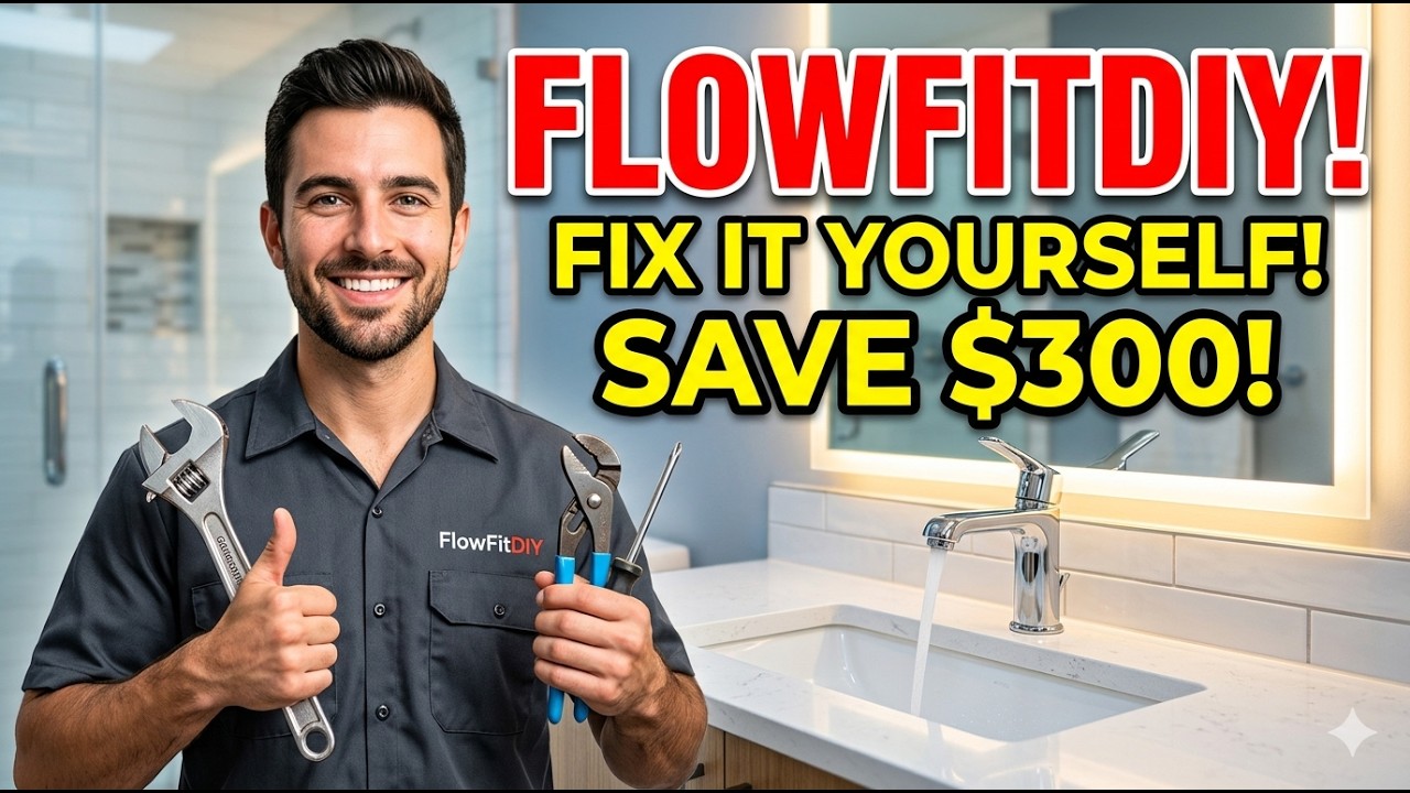 DIY Plumbing & Home Fixes &ndash; Step-by-Step FLOW FIT Guide