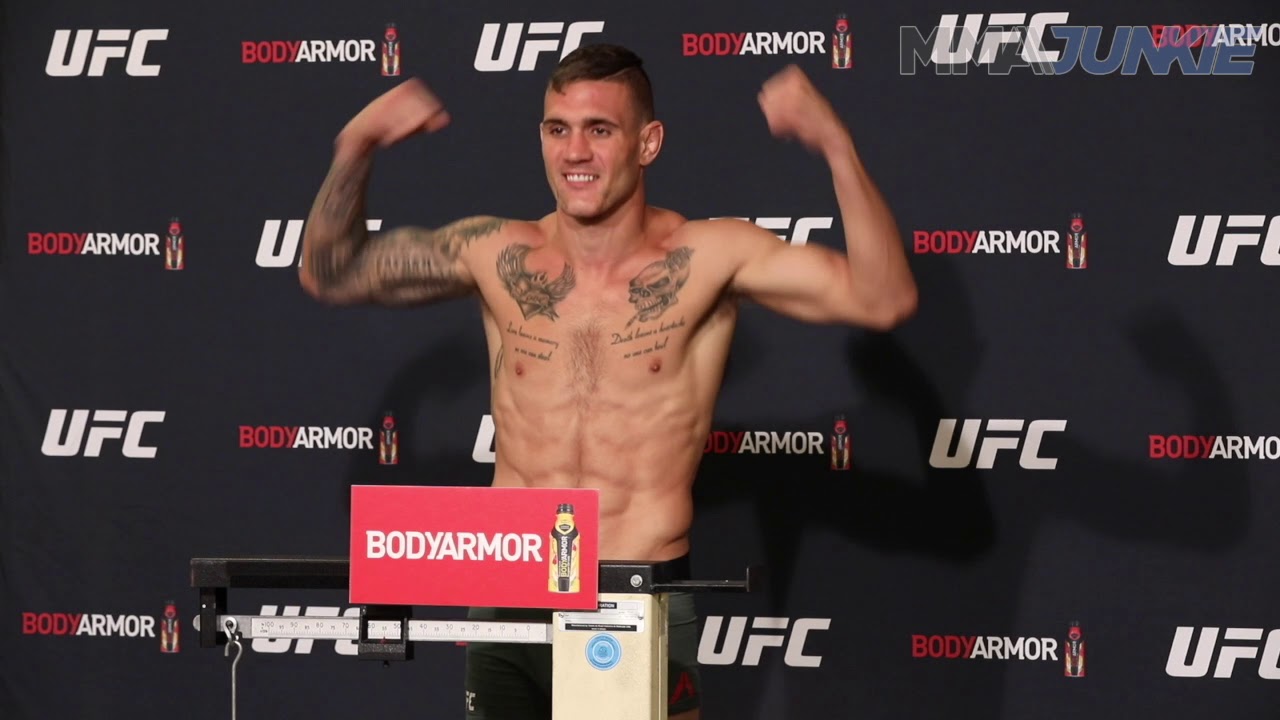 UFC 241 official weigh-in highlight