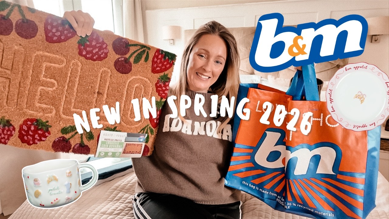 NEW IN SPRING B&M HAUL | NEW IN BRUNCH CLUB | Emma Nightingale
