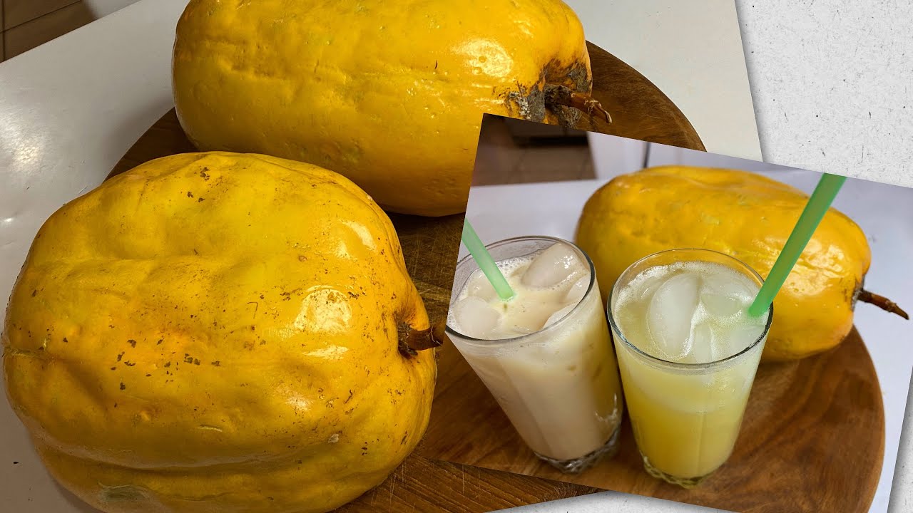 Barbadine Punch, Giant Granadilla. Barbadine Juice (Passion Fruit Family)