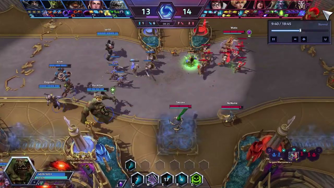 HOTS Aram - Stiches gameplay 2023-11-04