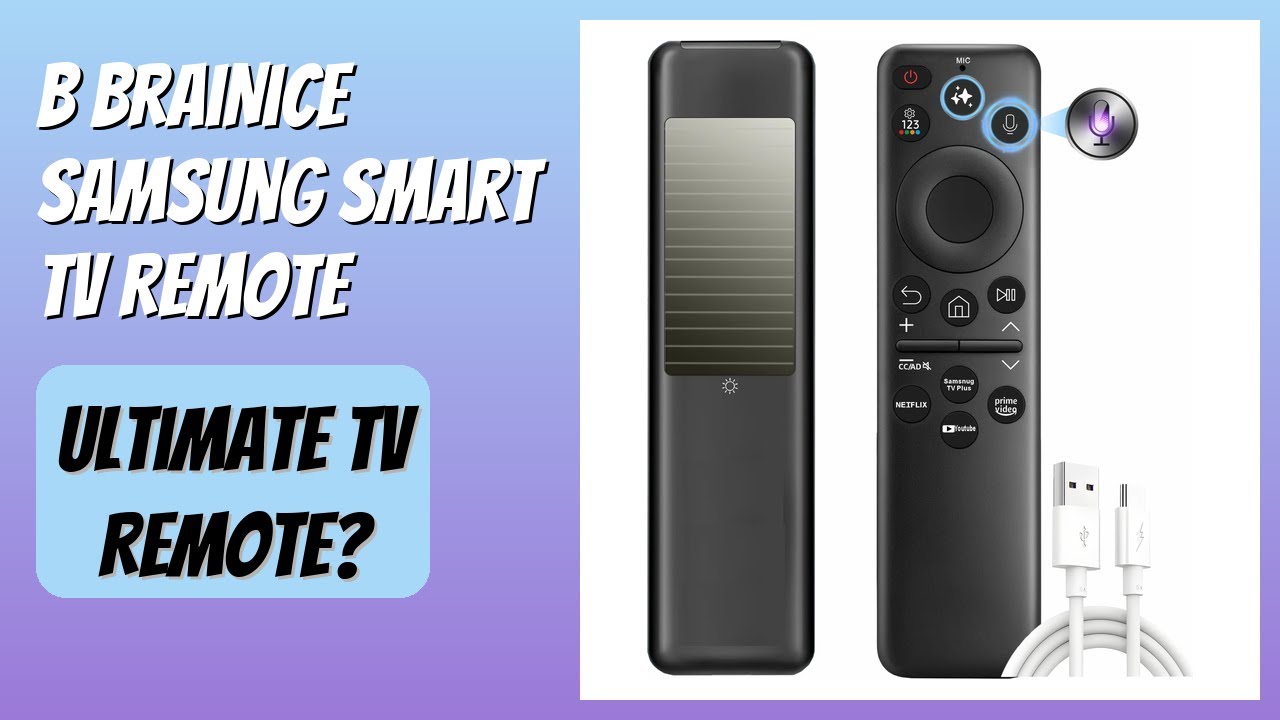 REVIEW (2026): B BraiNice Samsung Smart TV Remote. Features