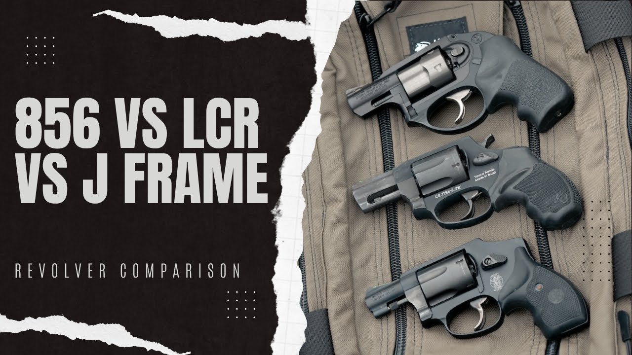 Лучший револьвер CCW: Ruger LCR, J Frame, Taurus 856