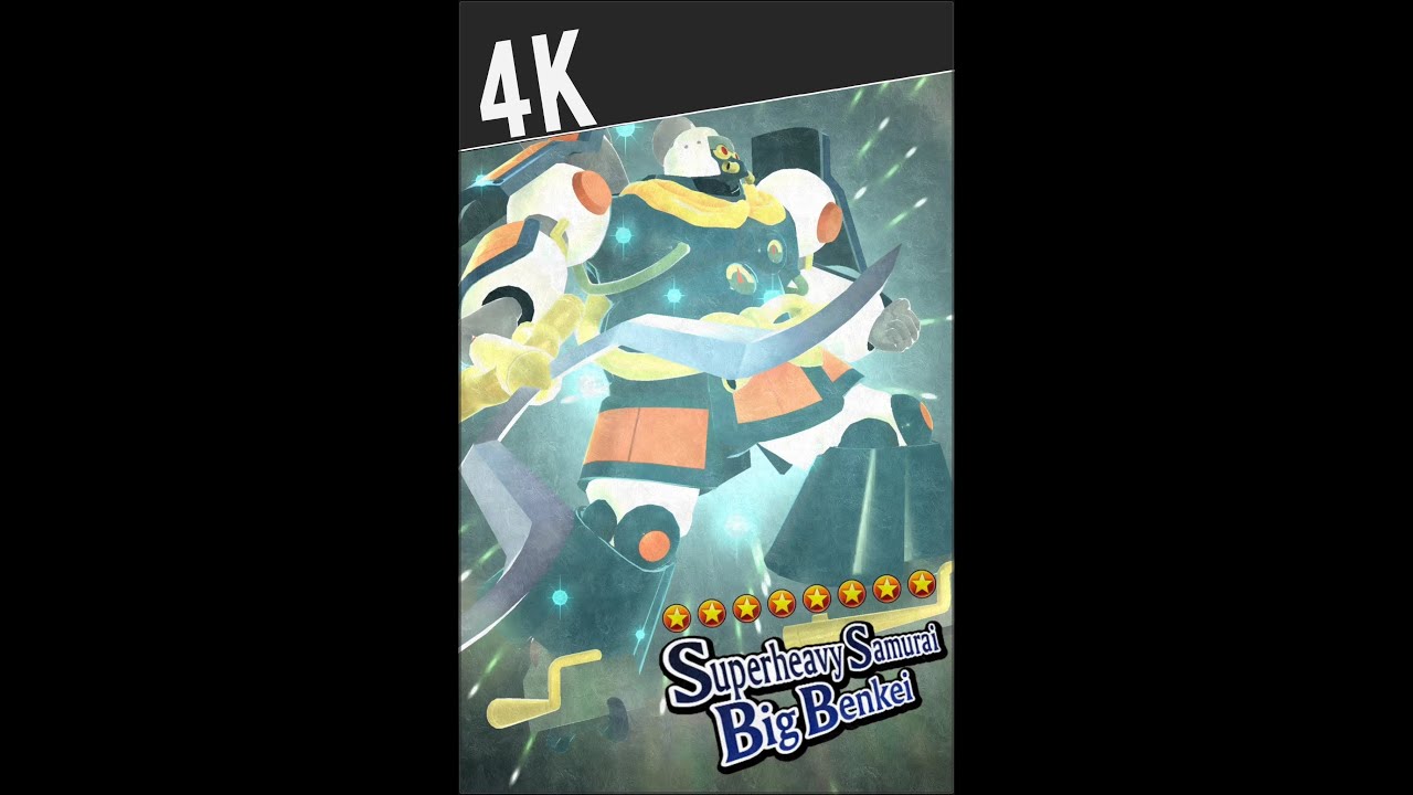 Yugioh Duel Links - New! Superheavy Samurai Big Benkei Animation [4K]