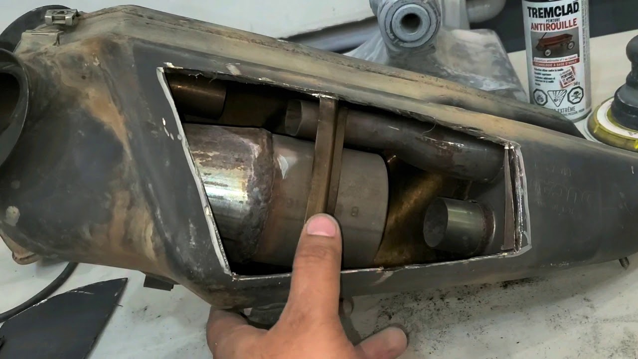 Ducati Panigale Exhaust Core