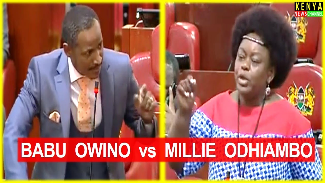AZIMIO MPS HEATED EXCHANGE IN PARLIAMENT 🔥 BABU OWINO vs MILLIE ODHIAMBO IN NATIONAL ASSEMBLY