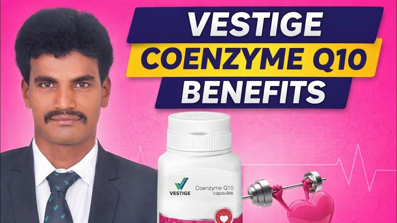 Co Enzyme Q10 Benefits Explain By Ramesh Garu UCD