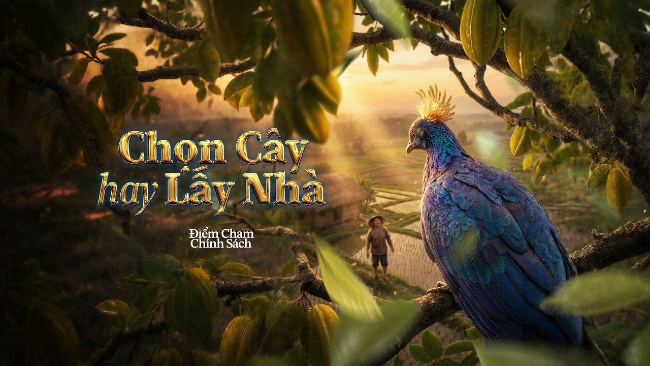 [ĐIỂM CHẠM CHÍNH SÁCH] CHỌN CÂY HAY LẤY NHÀ | VTVIndex