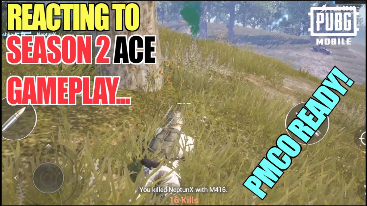 REACTING TO SEASON 2 ACE GAMEPLAY PUBG MOBILE